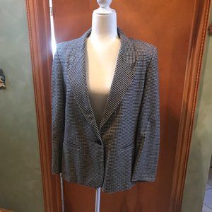 Alfred Dunner Classic Woman's Wool Blazer Vintage